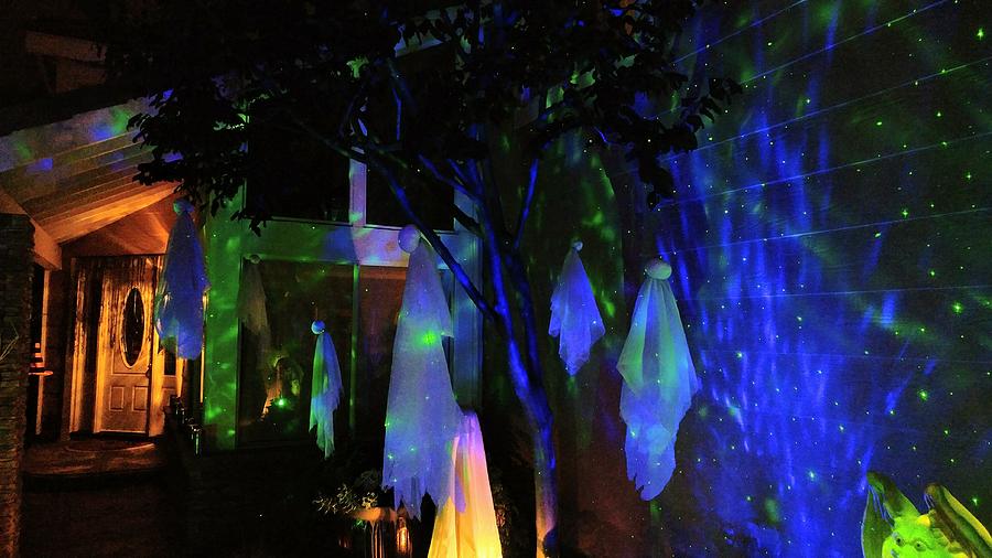 Halloween Ghost Decorations by Richard Yates Halloween Ghost Decorations by Richard Yates