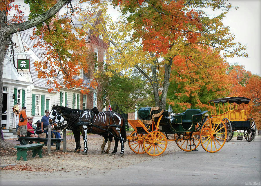 Halloween in Colonial Williamsburg Virginia Photograph by Marilyn