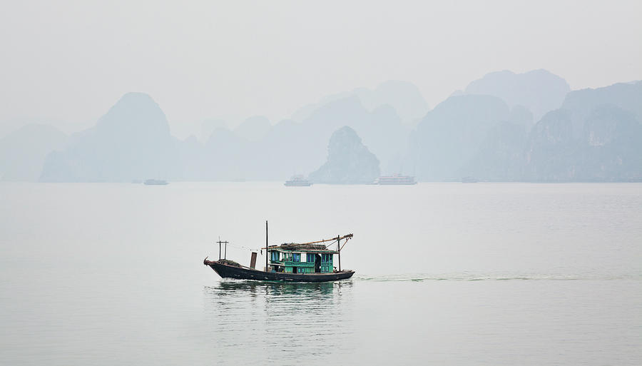 Halong Bay Vietnam Photograph by All Rights Reserved - Copyright