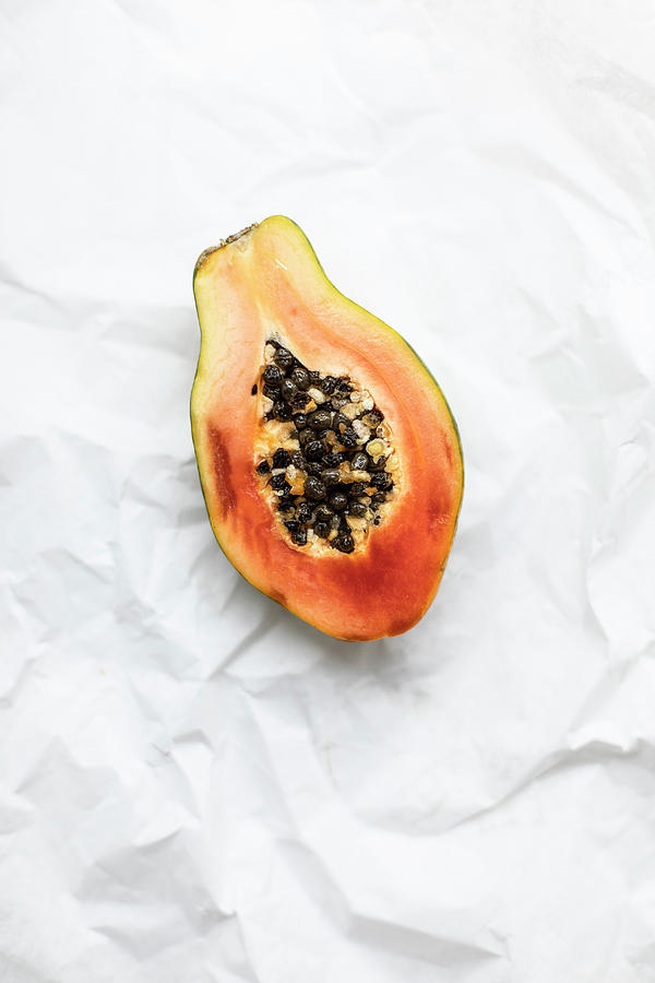 Halved Papaya Photograph by Salt & Sugar