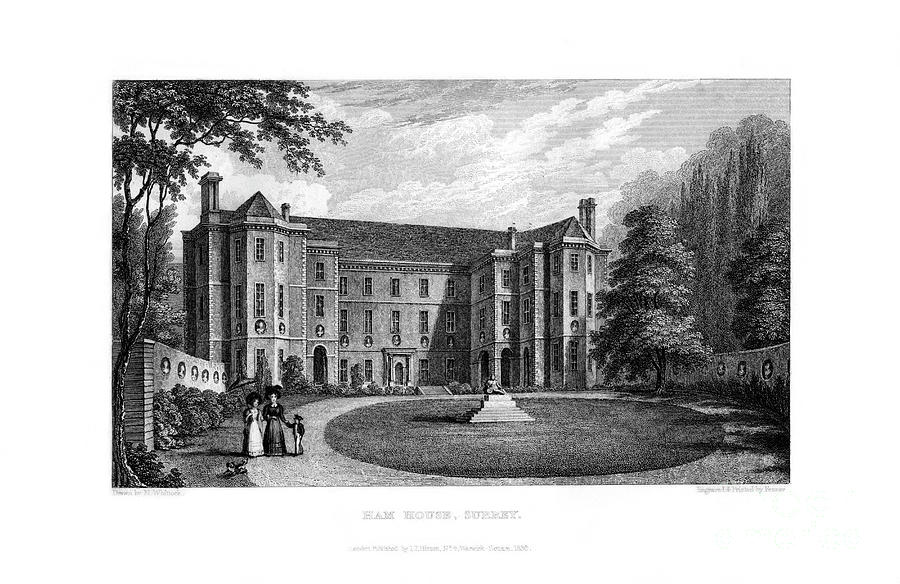 Ham House, Richmond Upon Thames Drawing by Print Collector