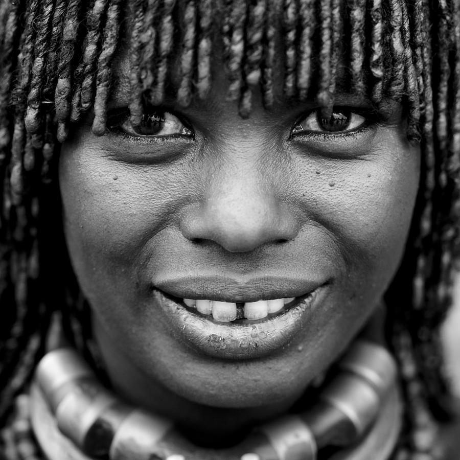 Hamar Tribe Woman In Ethiopia On Photograph by Eric Lafforgue
