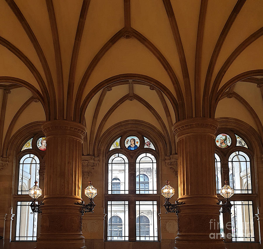 Hamburg City Hall - Interior Photograph by Yvonne Johnstone