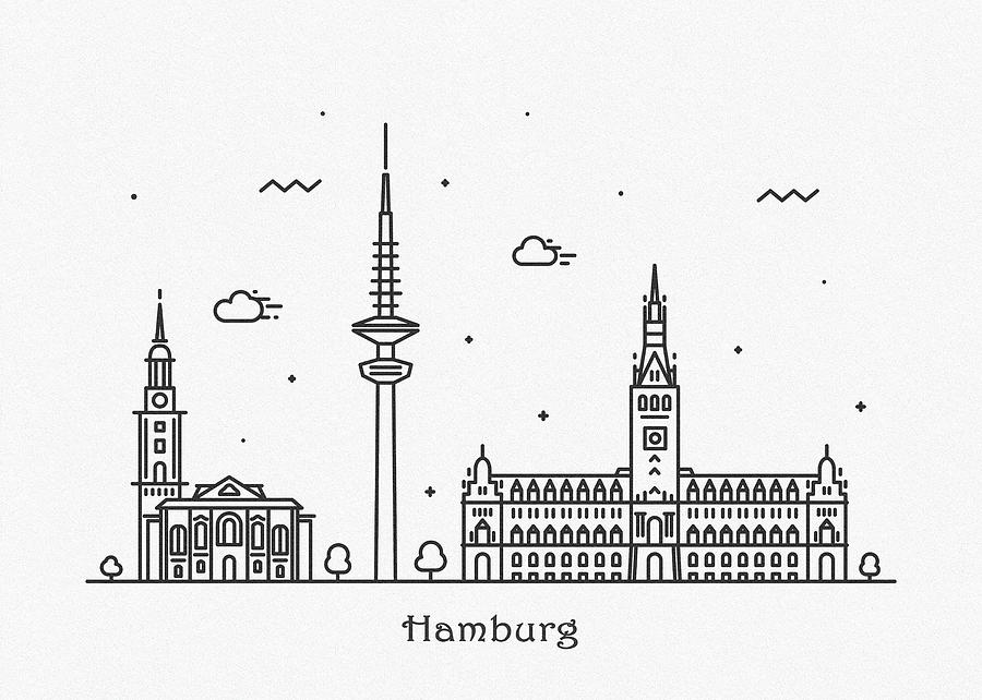 Bilder Hamburg Landungsbrücken: A Drawing Adventure!