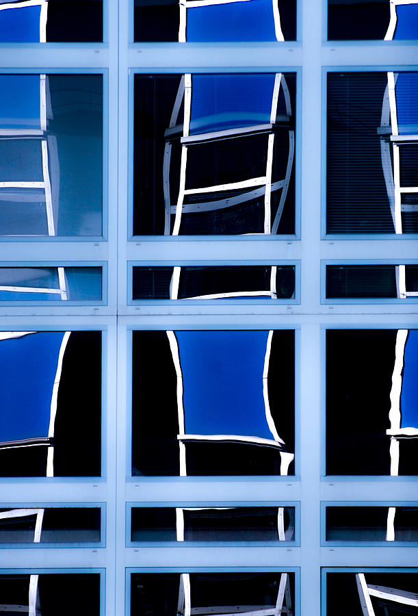 Hamburg Window Reflection Photograph by Stephan Rckert