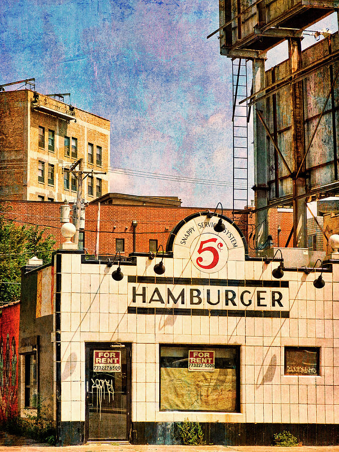 HAMBURGER AMERICA Hamburger Alley Photograph by William Dey