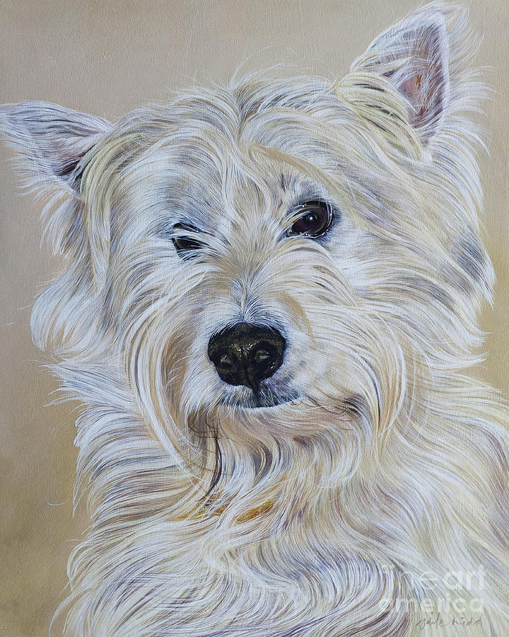 Hamish Painting by Odile Kidd