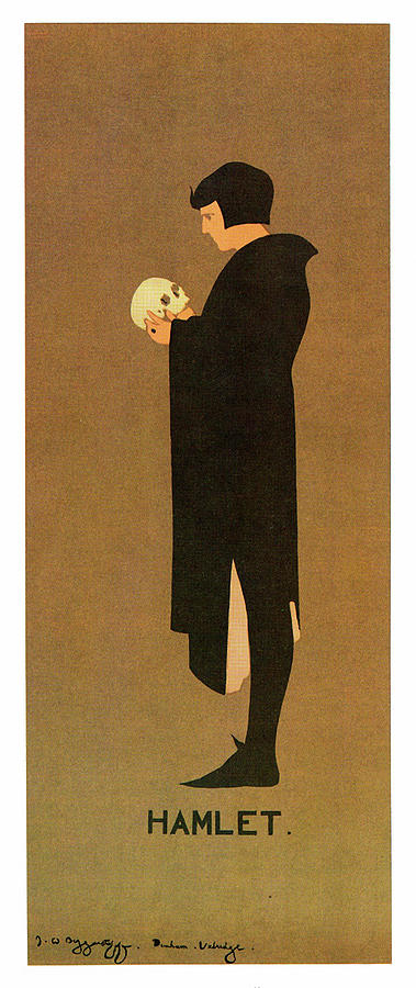 Hamlet Painting by J. & W. Beggarstaff