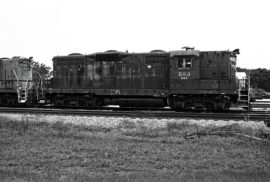 Hampton and Branchville Railroad 27 B W 1 Photograph by Joseph C Hinson