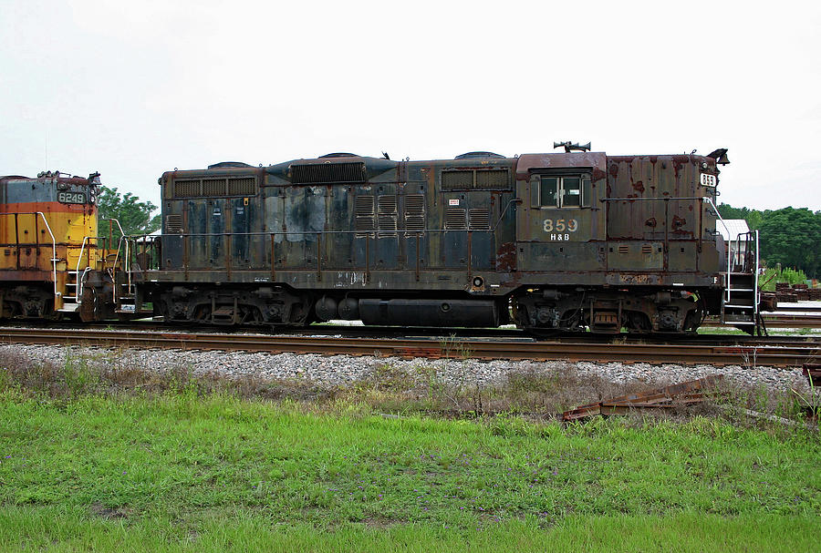 Hampton and Branchville Railroad Color 27 Photograph by Joseph C Hinson