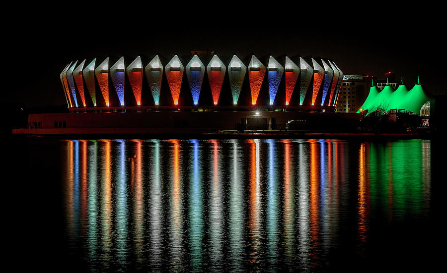 Hampton Coliseum I Photograph by Glenn Woodell