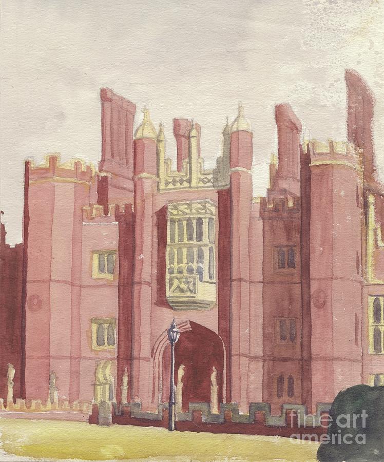 Hampton Court Palace Drawing by Heritage Images