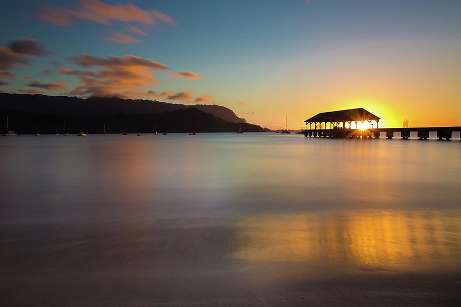 Hanalei Bay Sunset 2 by John and Nicolle Hearne Hanalei Bay Sunset 2 by John and Nicolle Hearne