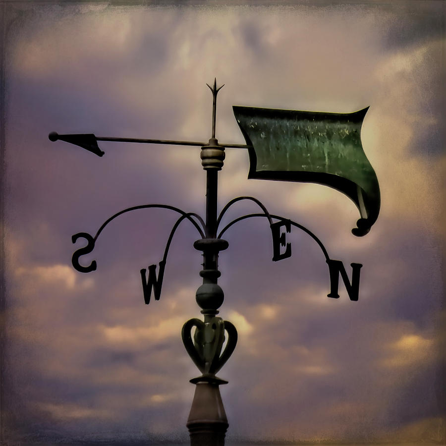 Hand Forged Medieval Weather Vane Photograph by Leslie Montgomery