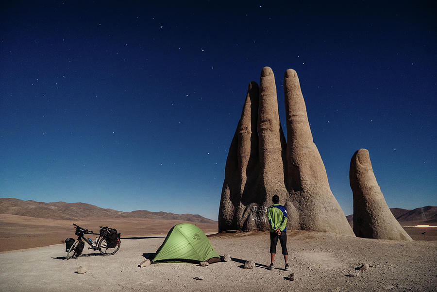 Hand from the desert in Chilean Atacama Desert Photograph by Kamran Ali