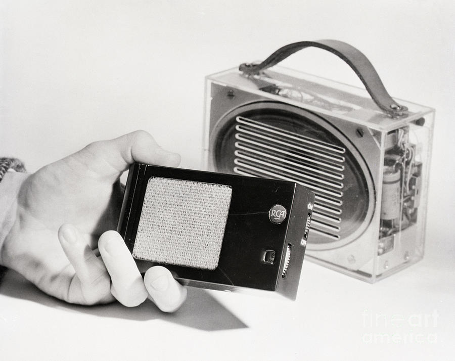 Hand Held Transistor Radios Photograph by Bettmann