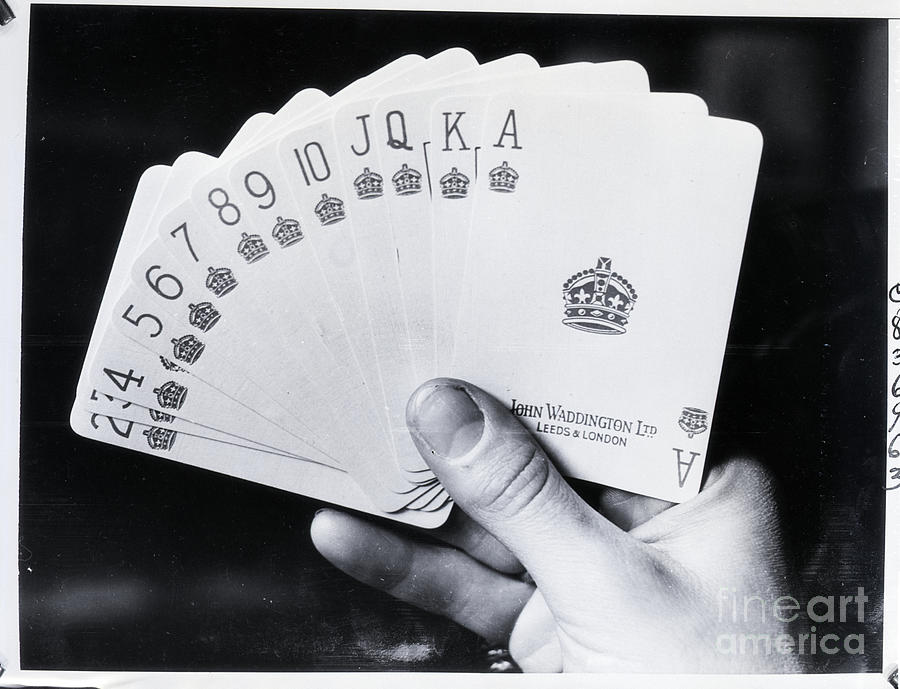 Monochromatic Black Playing Cards