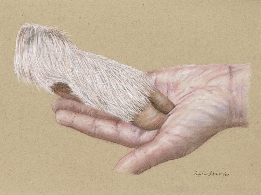 Hand in Hand Pastel by Twyla Francois