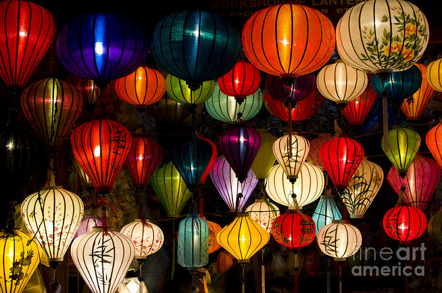 Handcrafted Lanterns In Ancient Town Photograph by Jimmy Tran - Pixels