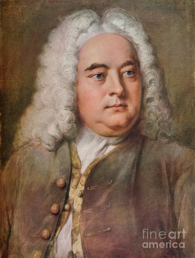Handel Drawing by Print Collector
