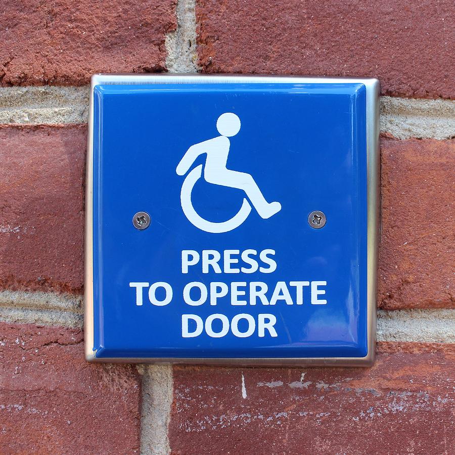 Handicapped Sign Photograph by Joseph Skompski