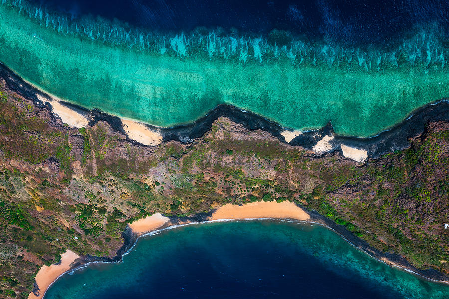 Beach Photograph - Handrma Point / Mayotte Island by Barathieu Gabriel