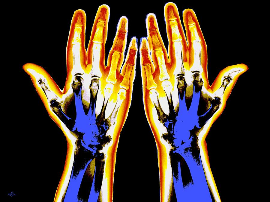 Hands Up Digital Art by Cliff Wilson