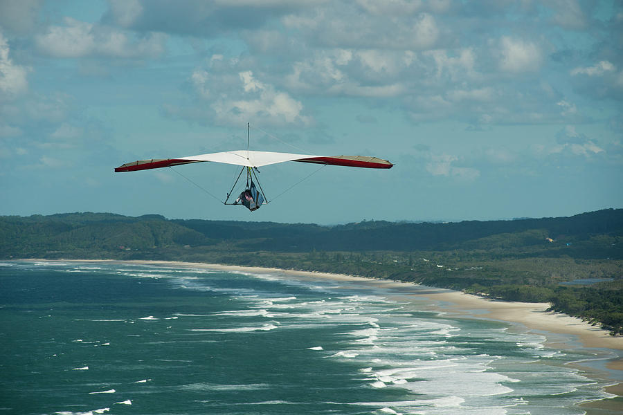 Landscape Photograph - Hang Gliding by Paul Walker