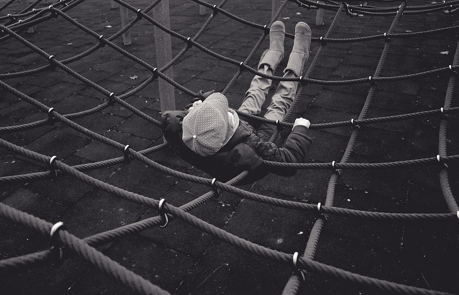 Playground Photograph - Hanging In The Balance by Marius Surleac
