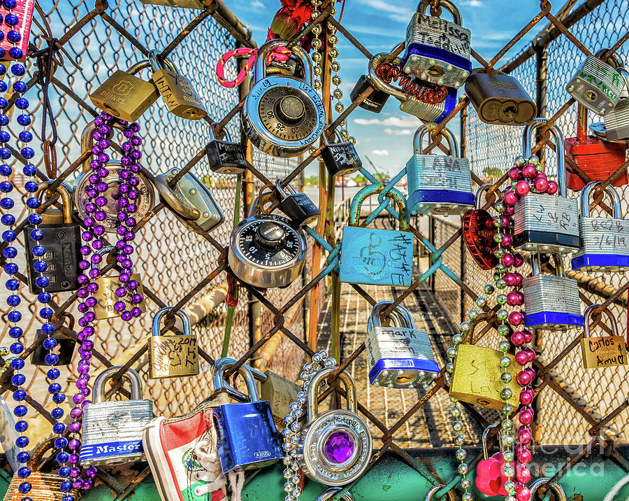 Hanging Locks In Nola Photograph