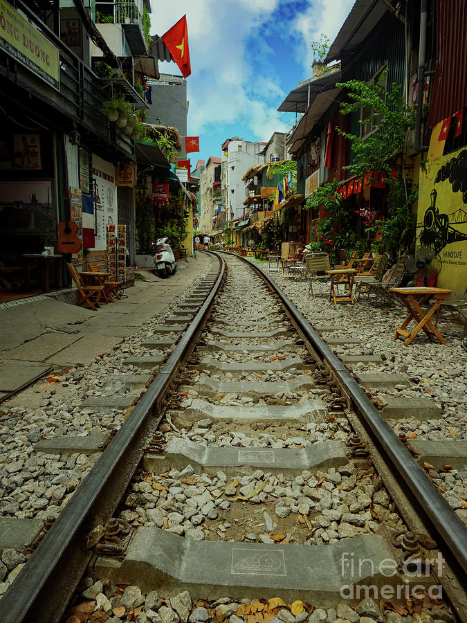 Hanoi Train Tracks Photograph by Asia Visions Photography