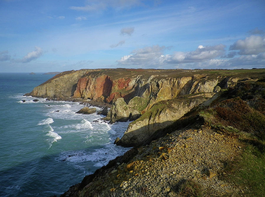 Nature Photograph - Hanover Cove St Agnes Cornwall by Richard Brookes