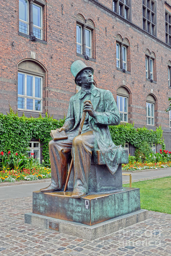 Hans Christian Andersen in Copenhagen Photograph by Catherine Sherman ...