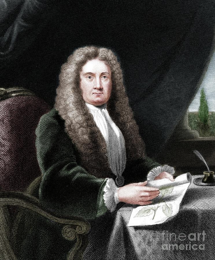 Hans Sloane Drawing by Print Collector