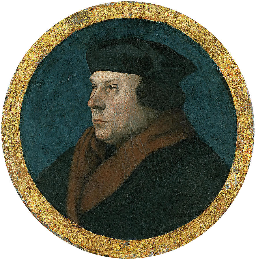 Hans the Younger -attributed to- Holbein -Augsburg, 1497/98 - London, 1543-. Portrait of Thomas C... Painting by Hans Holbein the Younger -c 1497-1543-