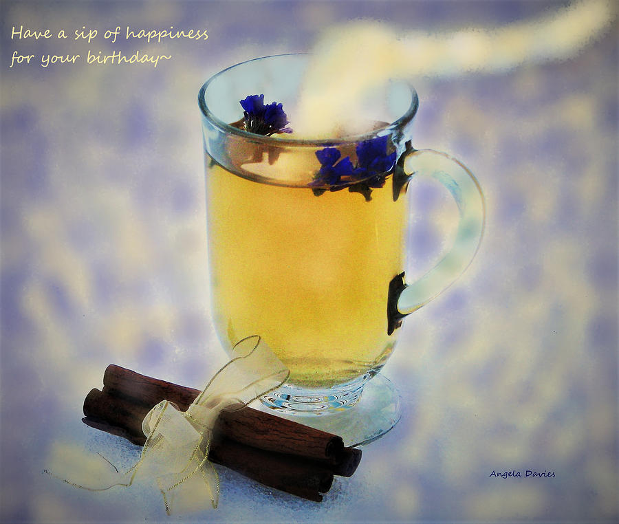 Happiness In A Cup Photograph by Angela Davies