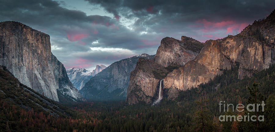 Happy 4th Of July From Tunnel View Photograph by James Phillips
