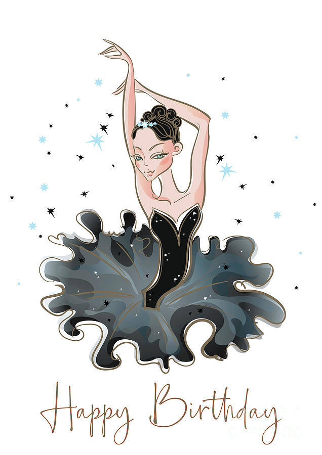 Happy Birthday Ballerina by Toula Mavridou-Messer Happy Birthday Ballerina by Toula Mavridou-Messer