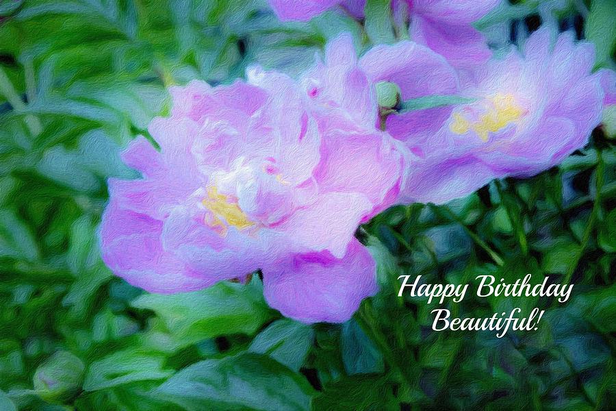 Happy Birthday Beautiful Photograph by Diane Lindon Coy
