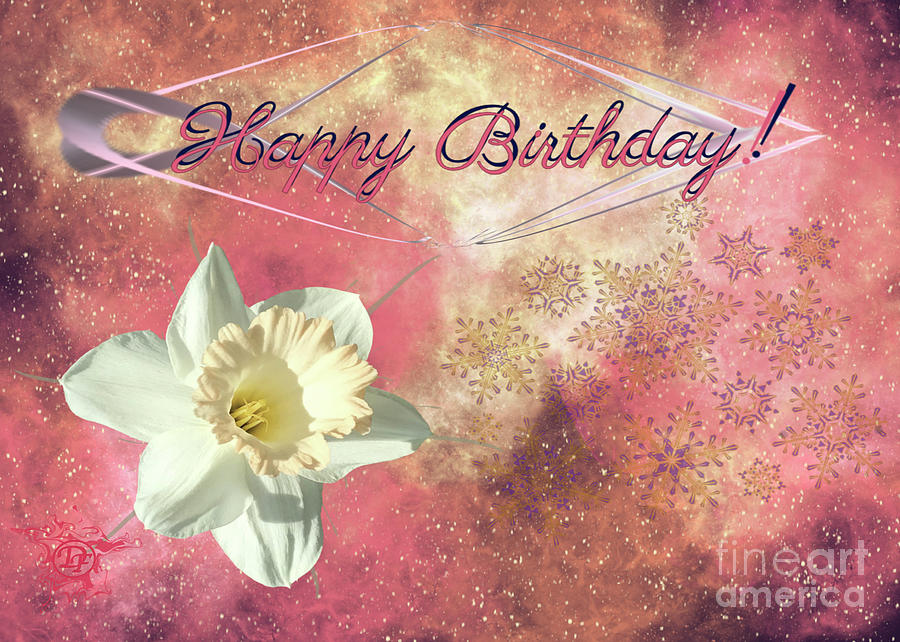Happy Birthday Digital Art by Dominique Fortier