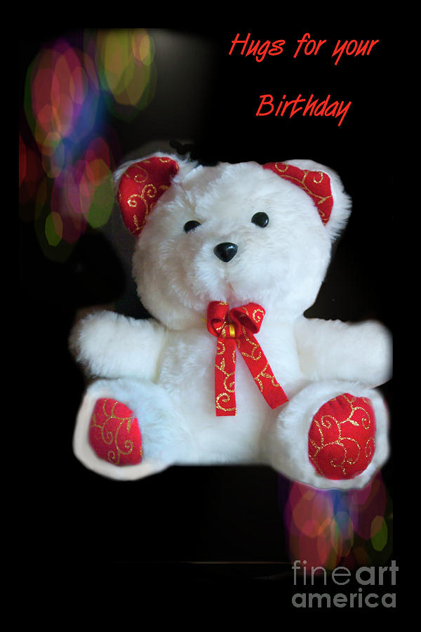teddy bear pictures with happy birthday