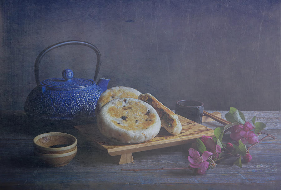Still Life Photograph - Happy Breakfast by Fangping Zhou