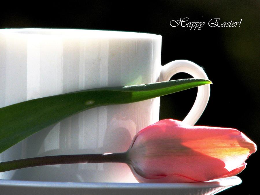 Still Life Photograph - Happy Easter by Angela Davies