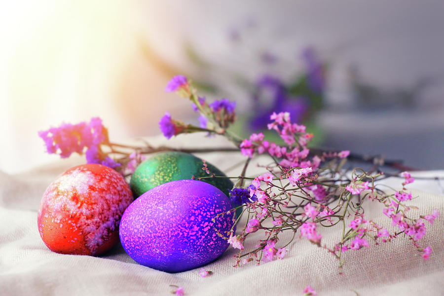 Happy Easter Photograph by Iryna Goodall