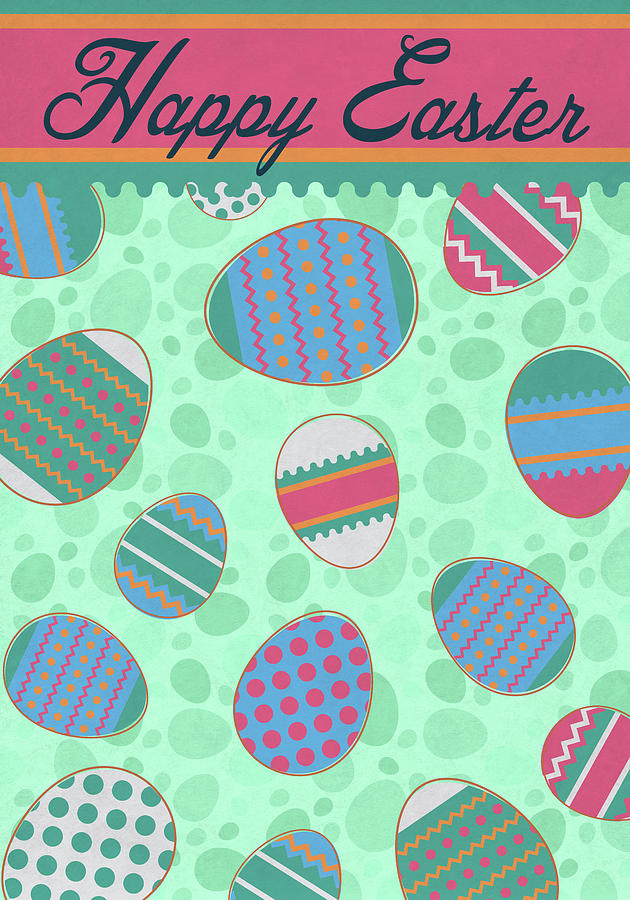 Easter Mixed Media - Happy Easter Iv by Sd Graphics Studio