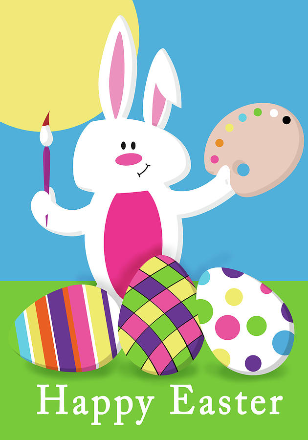 Easter Mixed Media - Happy Easter Ix by Sd Graphics Studio