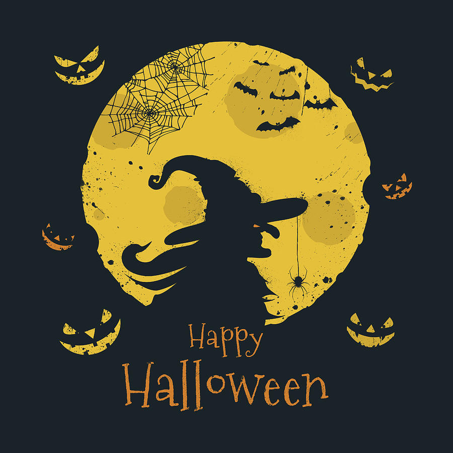 Happy Halloween Digital Art by PsychoShadow ART