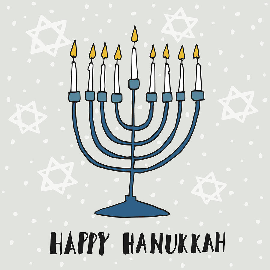 Happy Hanukkah Digital Art by Sterling Haidt - Fine Art America