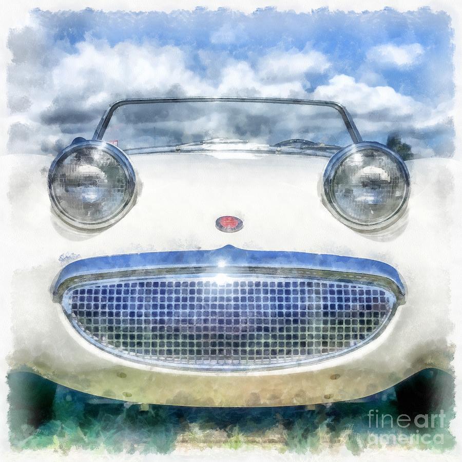 Happy Happy Fun Car Digital Art by Edward Fielding