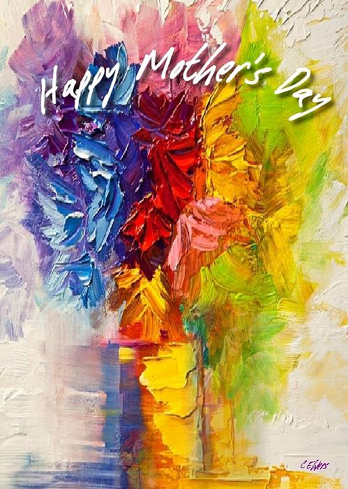 Happy Mothers Day Painting by Cheryl Ehlers
